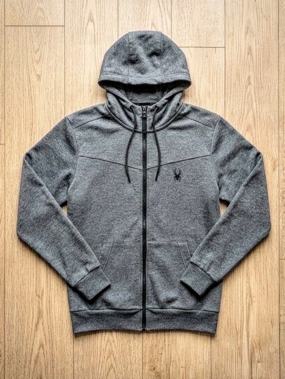 Spyder Women's Charcoal Gray Full-Zip Hoodie